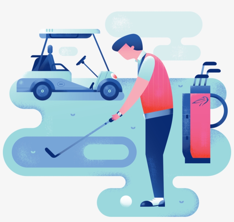Man Golfclub - Golf Club, transparent png download
