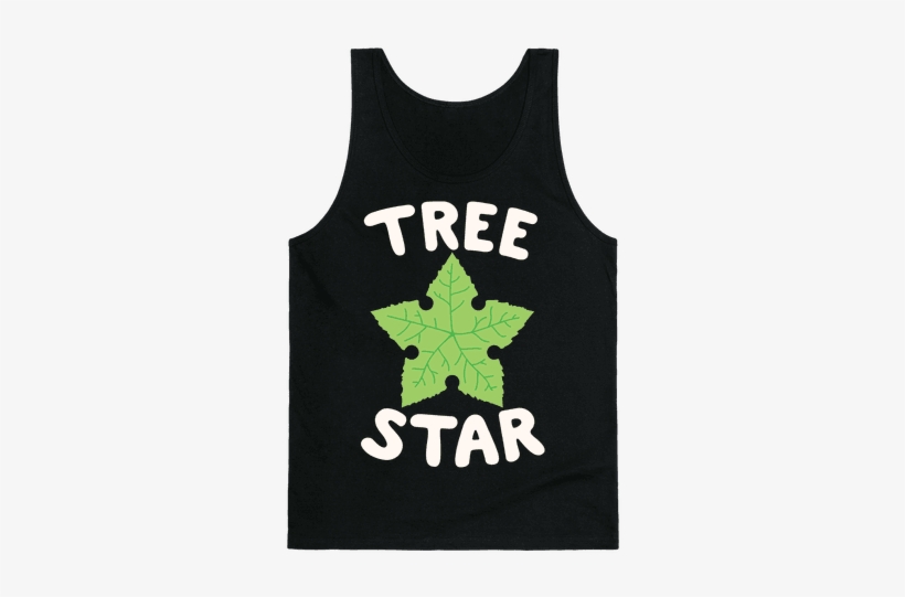 Tree Star Tank Top - Elizabeth Warren Shirt, transparent png download