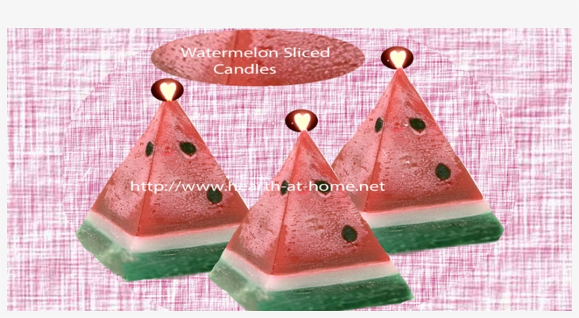 Flaming Watermelon - Triangle, transparent png download