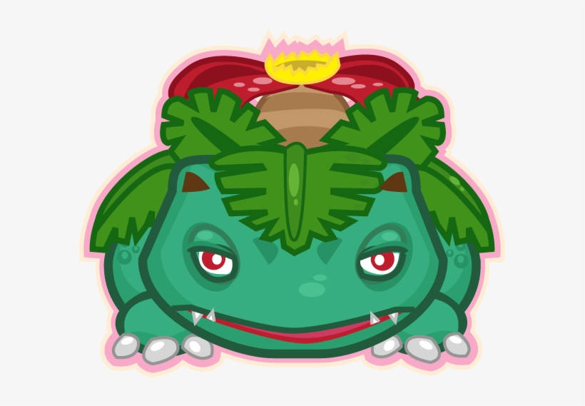 Venusaur - Cartoon, transparent png download