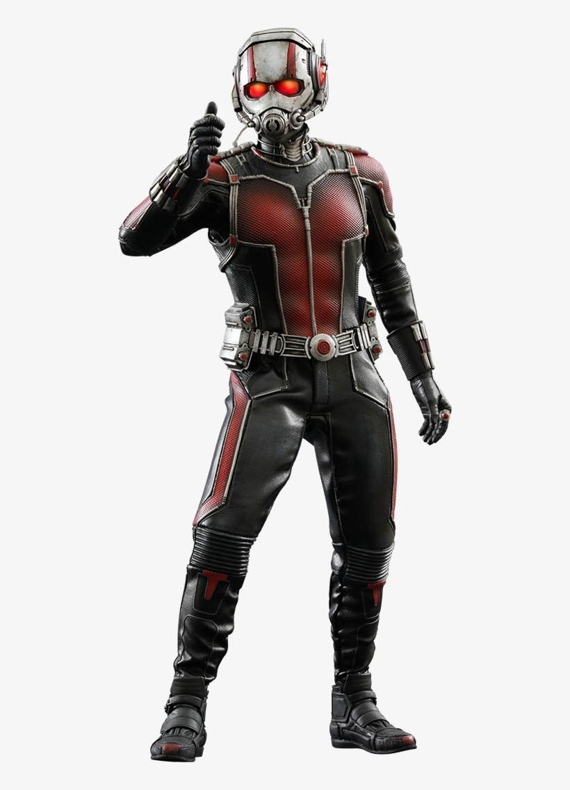 Ant-man - Hot Toys Marvel Ant-man 1:6 Scale Figure, transparent png download
