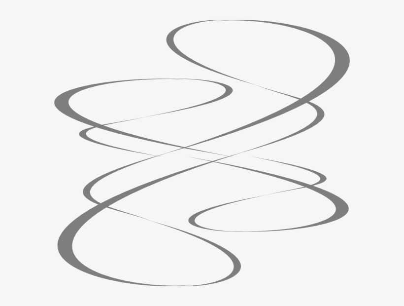 How To Set Use Darker Grey Scale Swirl Clipart, transparent png download