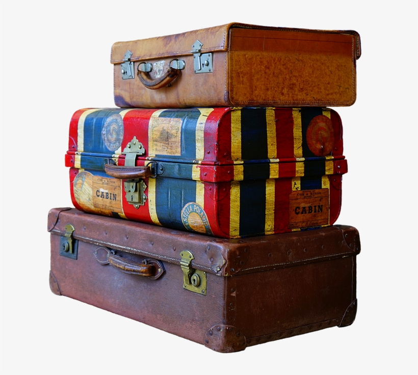Packing For Your Italian Vacation Is Easier With Tour - Old Travel Bag Png, transparent png download
