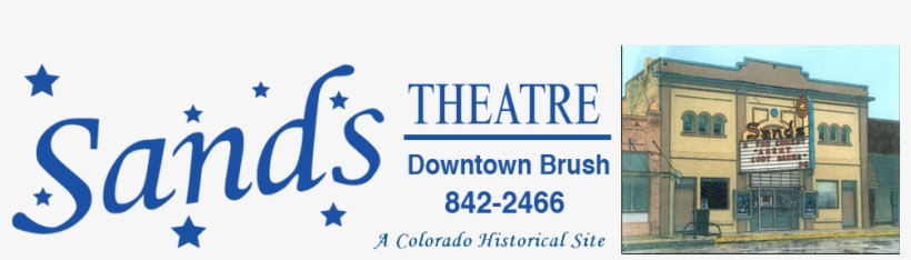 Sands Theatre - Downtown Brush - Brush, transparent png download