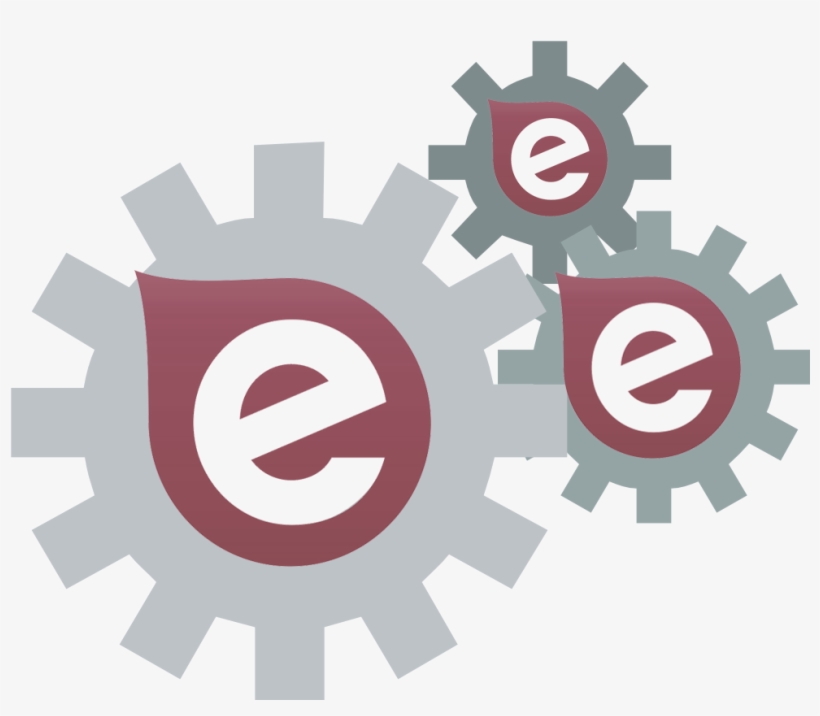 Shape Stickers Any Shape Stickers Kiss Cut Sheet Stickers - Cogs Icon Orange, transparent png download