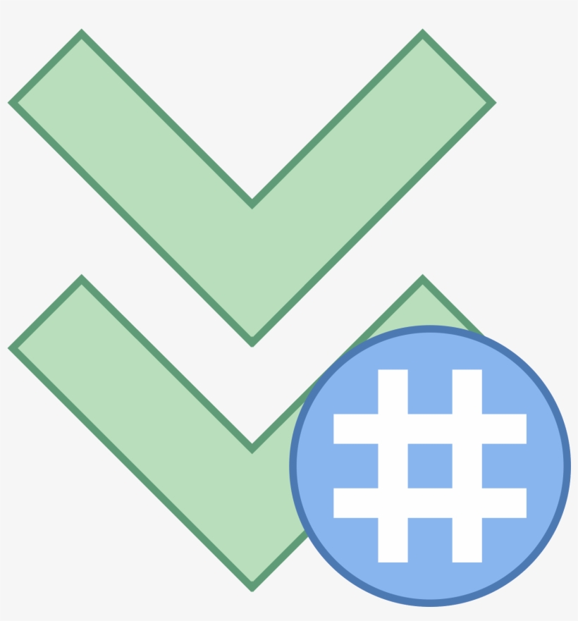 Chevron Hashtag Icon - Islamic Art Islam Symbol, transparent png download
