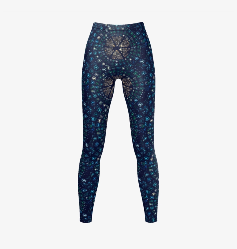 Abstract Circle Pattern Leggings - Adidas, transparent png download