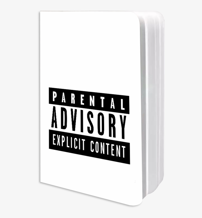 Parental Advisory Designer Notebook - Parental Advisory, transparent png download