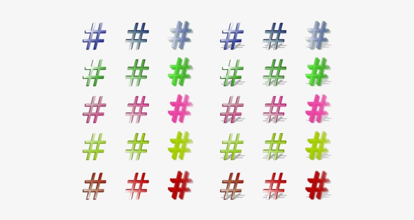 Computer Icons Hashtag Social Networking Service Symbol - Clip Art, transparent png download