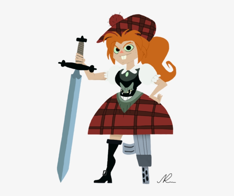 Female Samurai Jack - Scotsman Female Samurai Jack, transparent png download