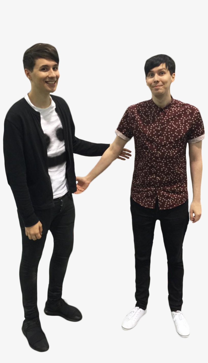 Sorry For Inactivity I Was At Summer In The City Over - Dan And Phil Cut Out, transparent png download