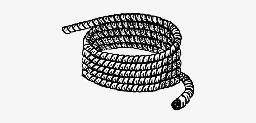 Rope Borders And Frames Line Art - Rope Clipart Png, transparent png download