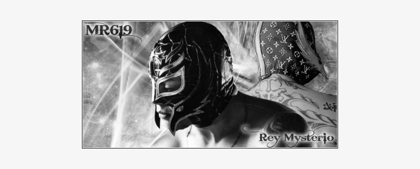 Cheers Guys - - Rey Mysterio Black And White, transparent png download