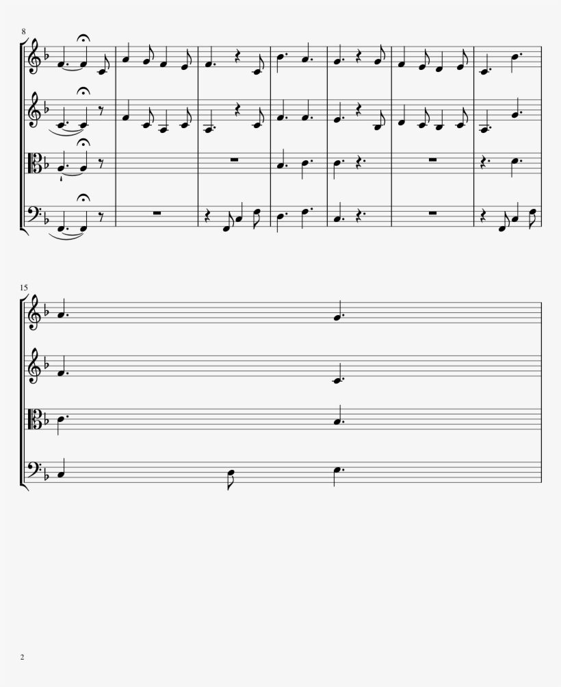Snow Ground 4 Sheet Music 2 Of 13 Pages - Diagram, transparent png download