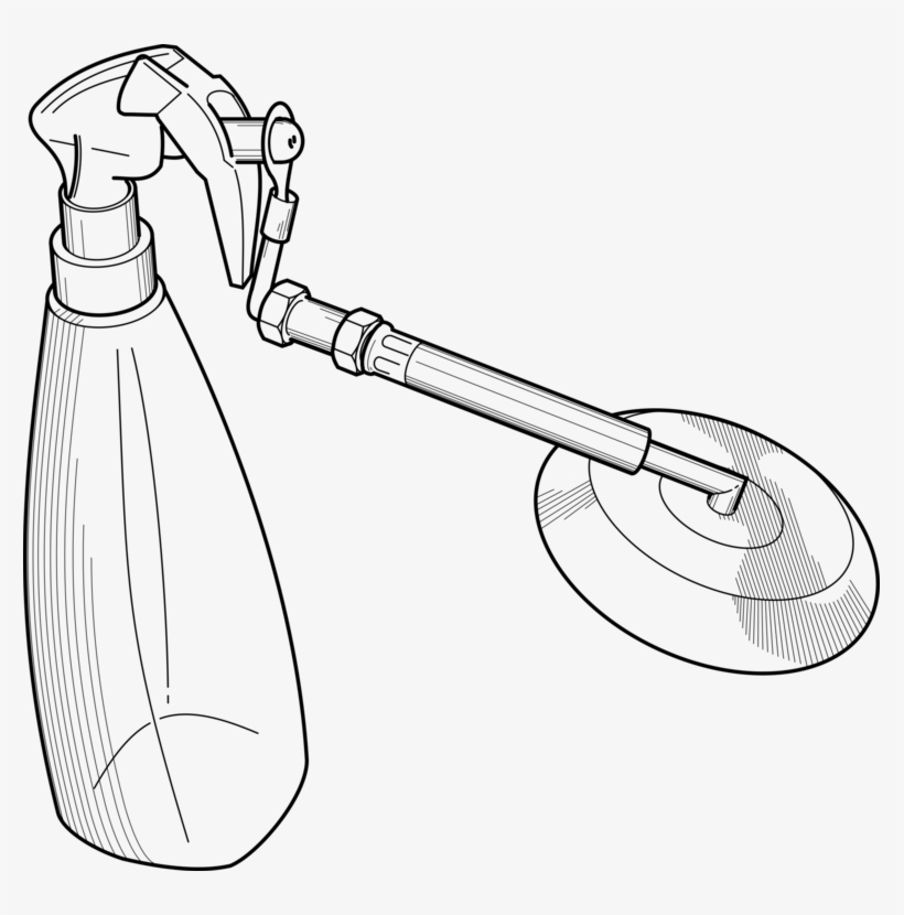 Spray Bottle Aerosol Spray Spray Painting - Spray Bottle Clip Art, transparent png download