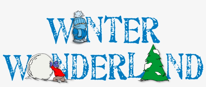 Snow Monsters Or Snow Make-believe - Winter Wonderland Clear Background, transparent png download