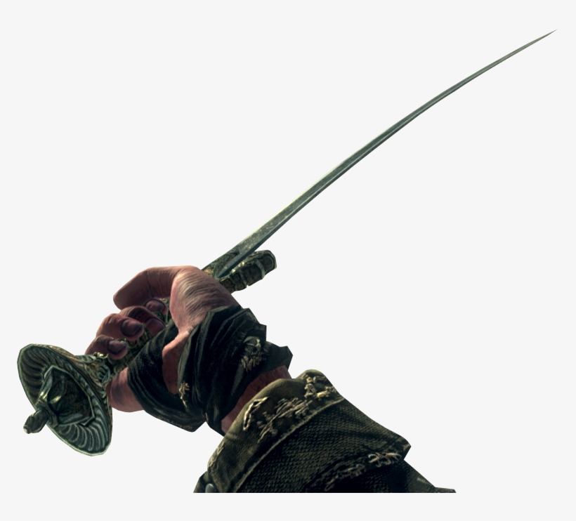Cod Bo2 Sword, transparent png download