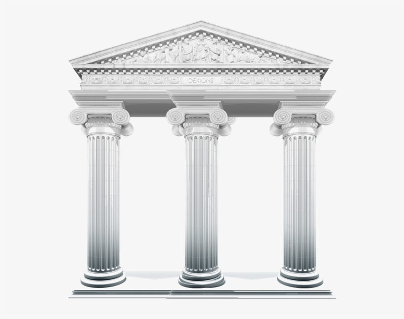 Pillars - United States Supreme Court Building, transparent png download