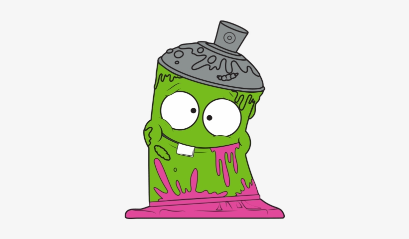 Splodgyspraycan1 - Frozen Stiff Grossery Gang, transparent png download