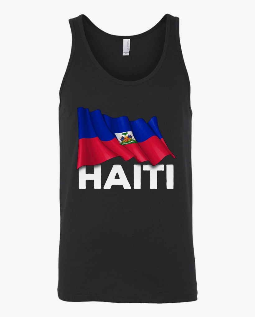Haiti Flag Tank - Shirt, transparent png download