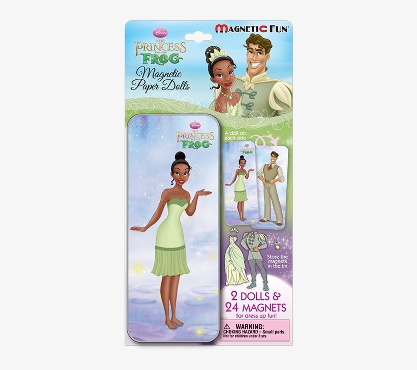 Disney Princess Dress Up Tin - Princess And The Frog: Hoppily Ever After, transparent png download