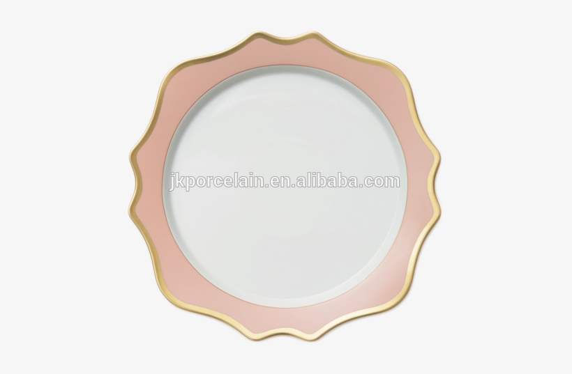 Best Selling Christmas Decorate Pink Gold Square Charger - Charger, transparent png download