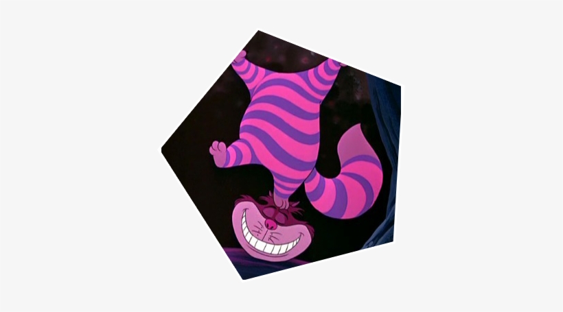 Cheshire Cat - Cheshire Cat Stand On Head, transparent png download