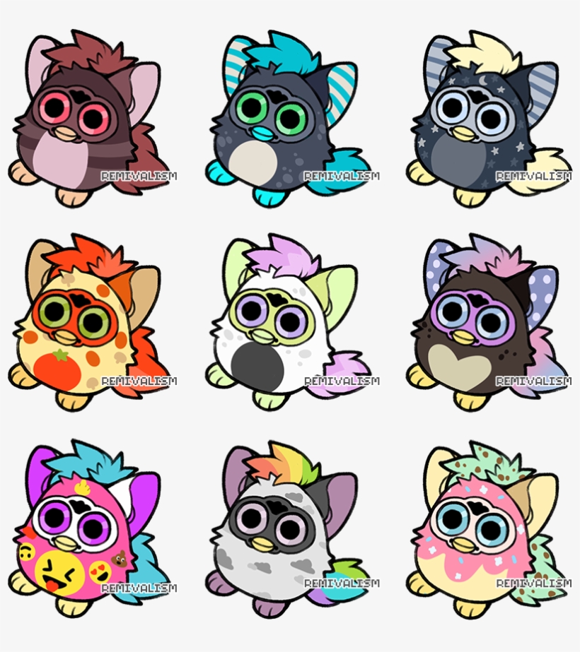 Furby Adopts - Cartoon, transparent png download