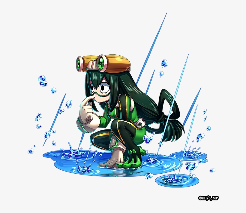 The - Tsuyu Asui Brave Frontier, transparent png download