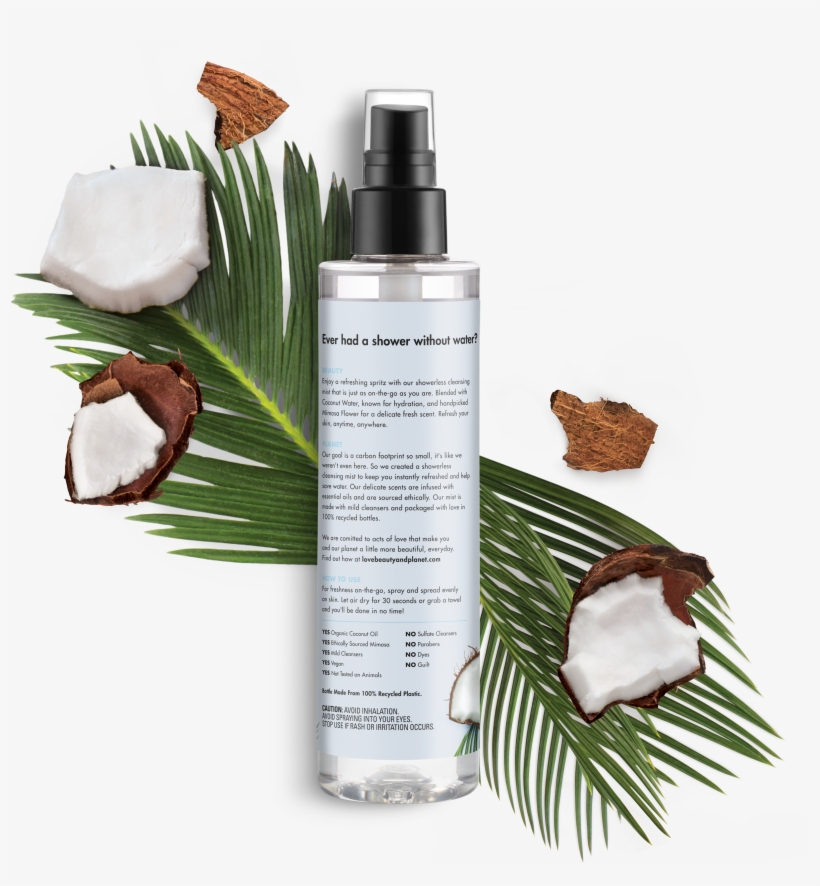 Love Beauty And Planet Coconut Water & Mimosa Flower, transparent png download