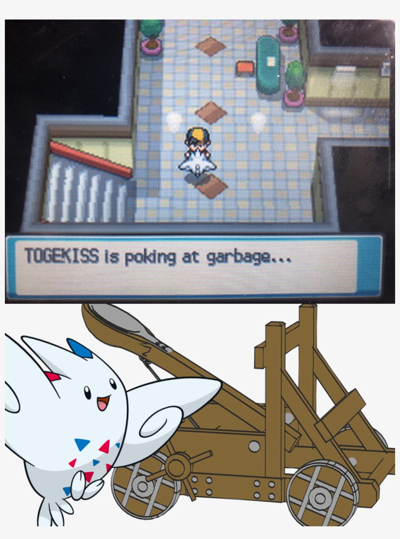 Trebuchetmemes - Togekiss Is Poking At Garbage, transparent png download
