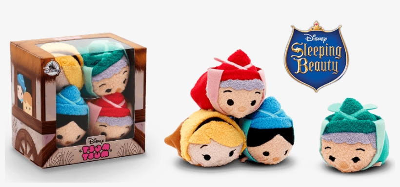 Sleeping Beauty Tsum Tsum Box Set Release Date - Sleeping Beauty Tsum Tsum Collection, transparent png download