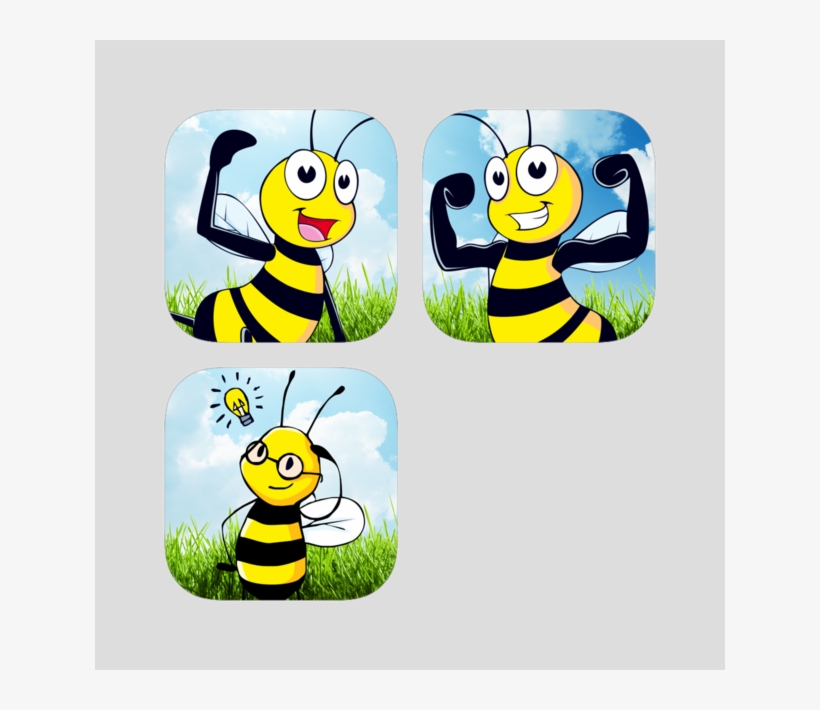 Super Cute Sticker Collection On The App - Bee Clip Art, transparent png download