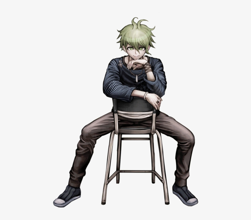 He's Observing Something For A While In Order To Analyze - Rantaro Amami, transparent png download