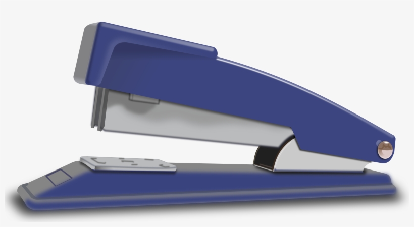 This Free Icons Png Design Of Blue Stapler, transparent png download