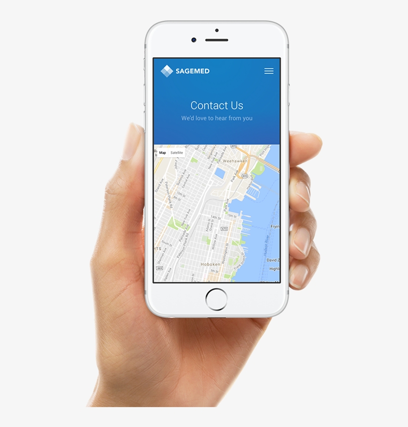 Iphone Hand Map - My Pt Hub, transparent png download