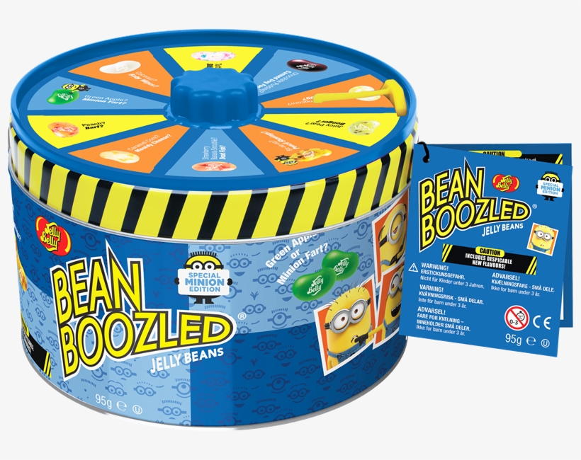 Rolig Godisroulette Med Helgalna Minioner - Jelly Belly Beanboozled Spinner Jelly Bean Game (4th, transparent png download