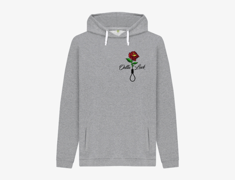 Light Heather Dead Rose Hoodie - Hoodie, transparent png download