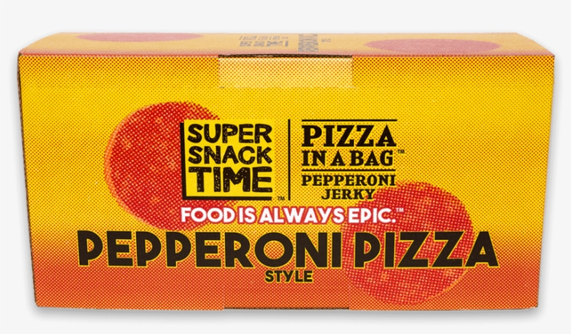 Pizza In A Bag - Super Snack Time Pizza In A Bag Pepperoni Pizza Style, transparent png download