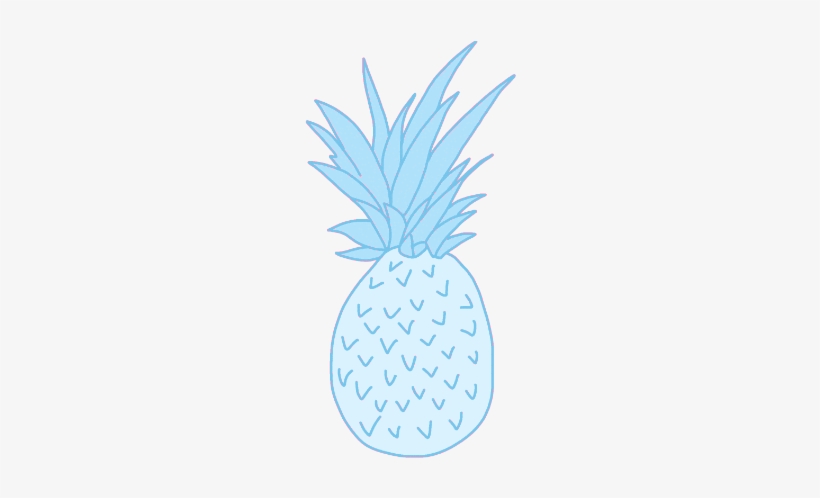 Pineapple Tumblr Transparent New Mermaid Blog - Pineapple, transparent png download
