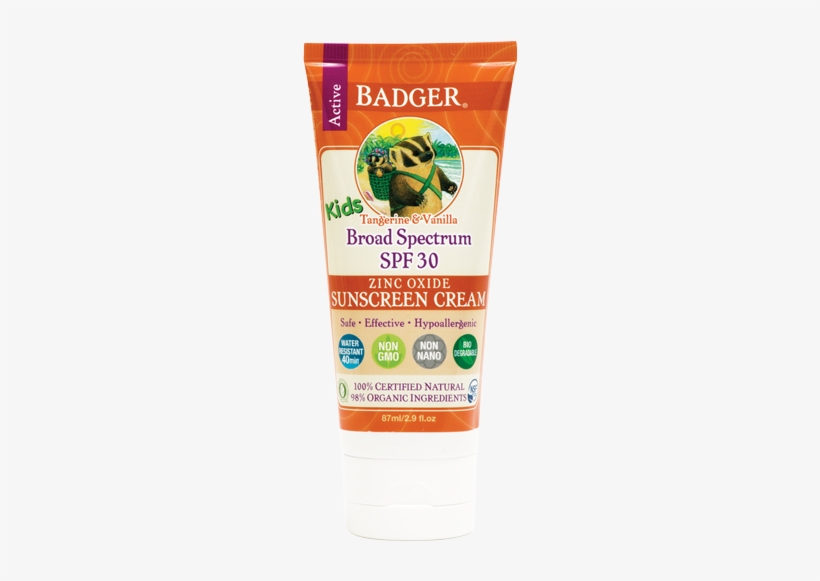 Kids Sunscreen Cream Spf30 Badger V=1470697875 - Badger Kids Sunscreen Cream Spf 30, transparent png download