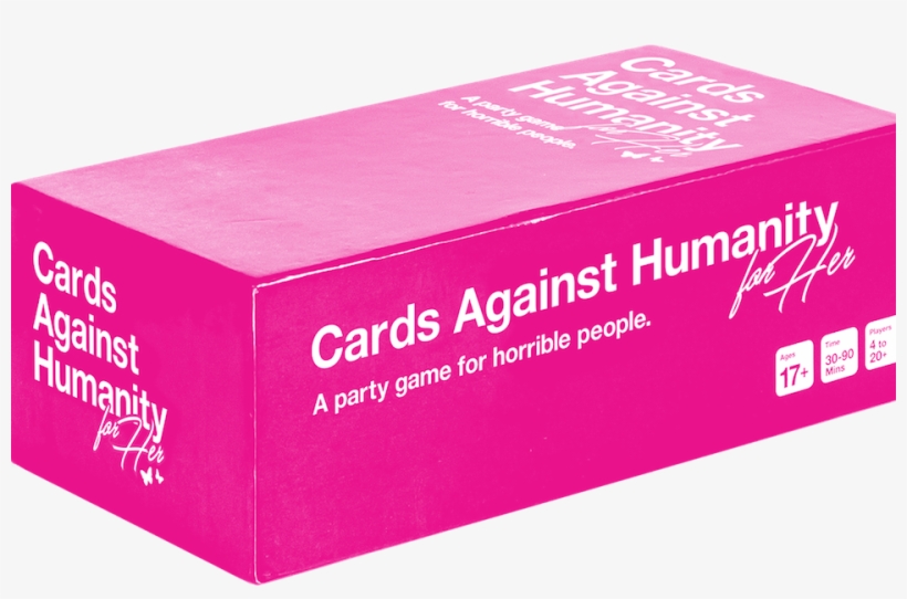 Cards Against Humanity Came Out With A "for Her" Edition - Cards Against Humanity Pink, transparent png download