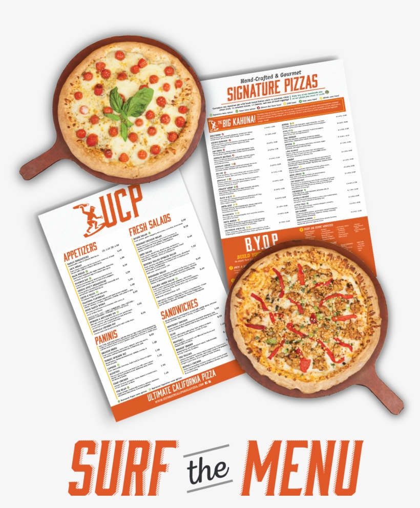 Pizza Png - Ultimate California Pizza Menu, transparent png download
