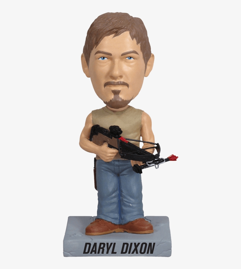 Walking Dead Daryl Dixon Wacky Wobbler - Daryl Dixon Bobble Head, transparent png download