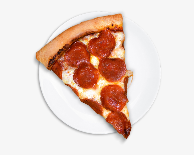Pepperoni Pizza Slice Woodstock's - Pizza Teeth, transparent png download