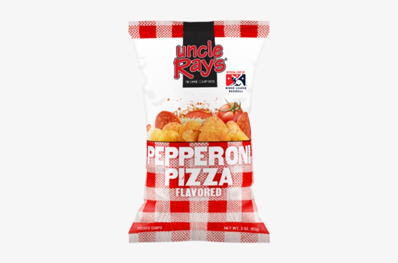 Uncle Rays Pepperoni Pizza Flavour Potato Chips - Uncle Rays Mesquite Bbq Potato Chip - 3 Oz., transparent png download