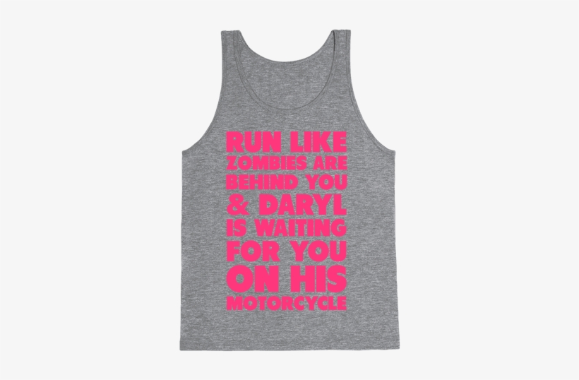 Run Like Daryl Is Waiting Tank Top - Don T You Like Basketball, transparent png download
