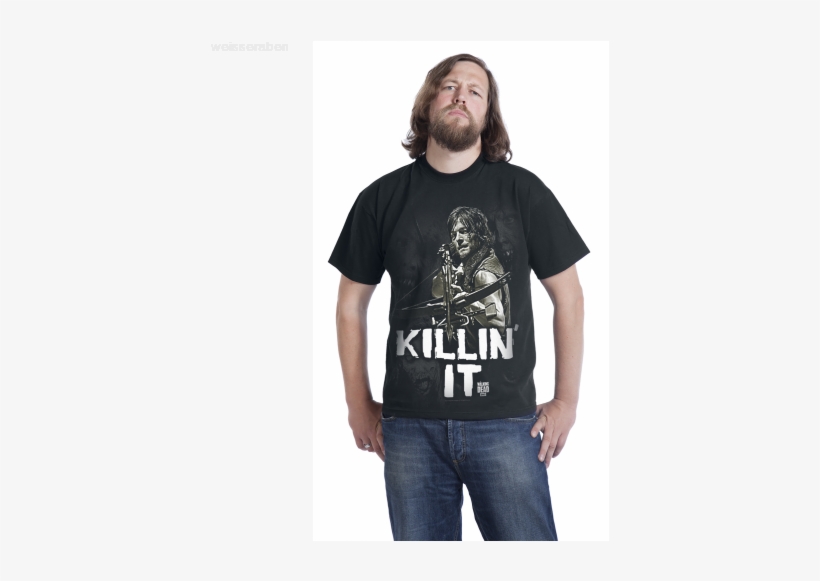 Walking Dead - Daryl Dixon - Killin' It - Top For Women, transparent png download