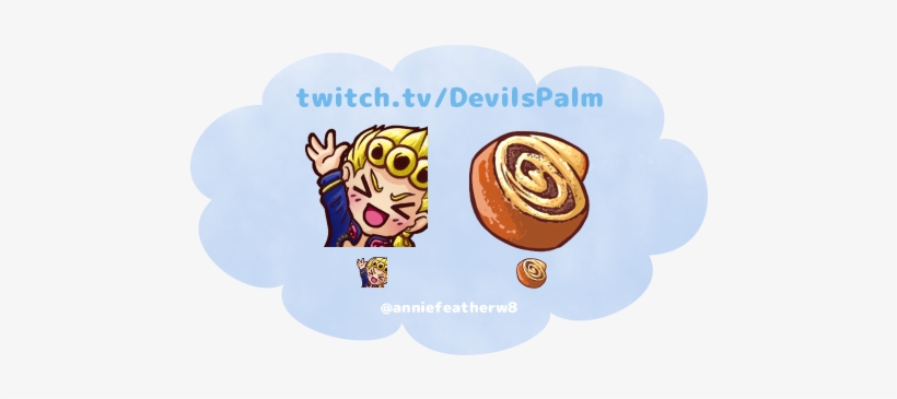 I Created A Couple Of Emotes For Devilspalm's Channel~ - Emote, transparent png download