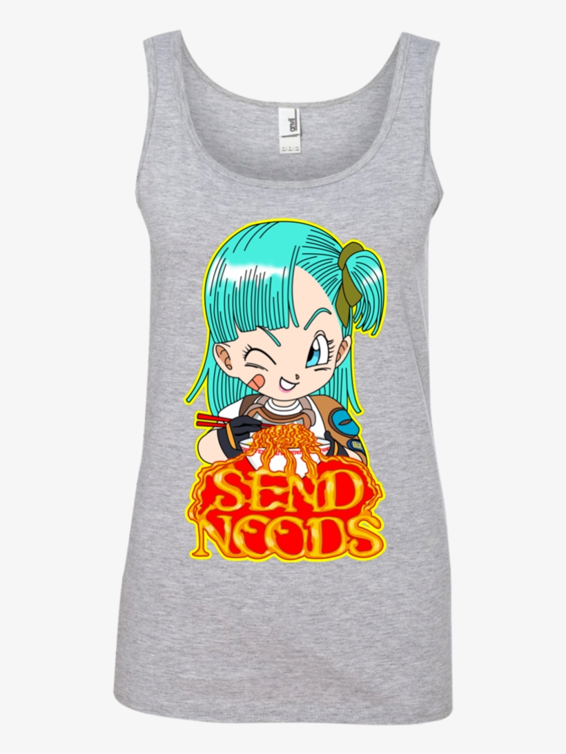 Bulma Send Noods Ladies' Tank - Flag - Simple Women's Tank Tops, transparent png download